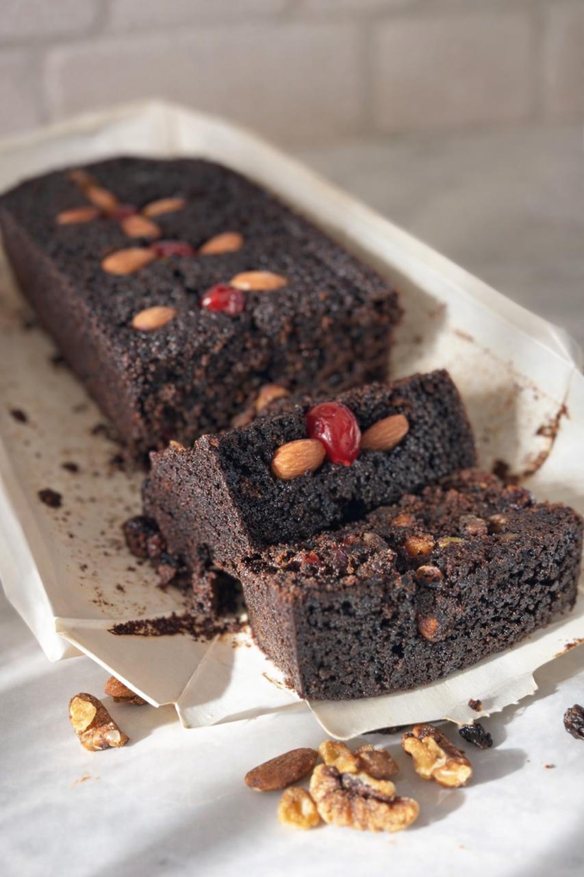 Nutty Zest Fruit Cake